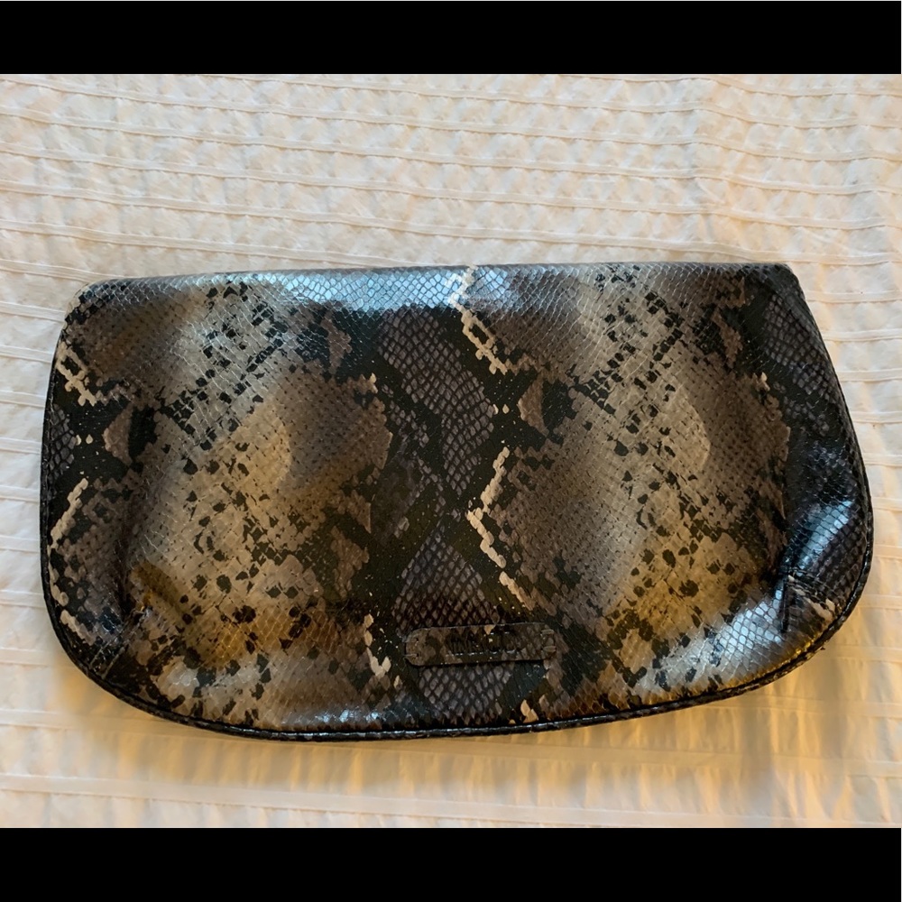 Snakeskin Handbag. Grey Python Style. - image 2